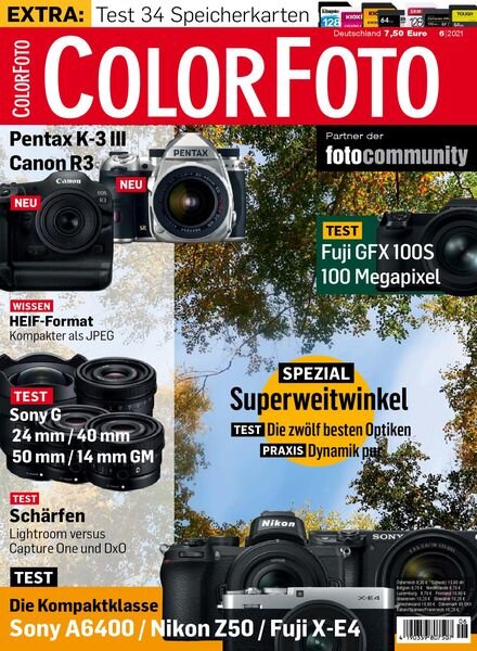 ColorFoto – Juni 2021 Cover