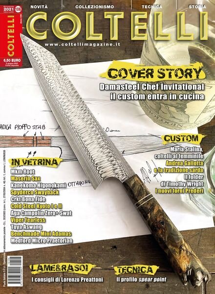 Coltelli – giugno 2021 Cover