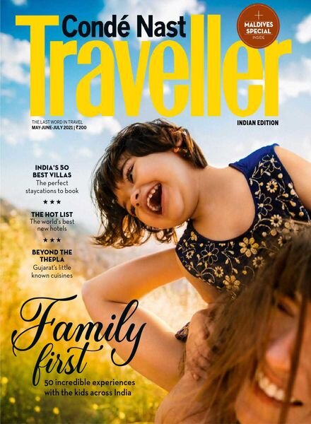 Conde Nast Traveller India – May-June 2021 Cover