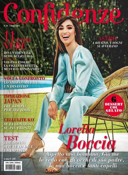 Confidenze – 01 giugno 2021 Cover