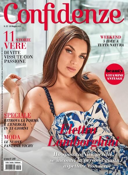 Confidenze – 18 maggio 2021 Cover