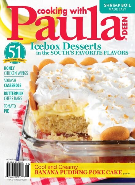 Cooking with Paula Deen – July 2021 Cover
