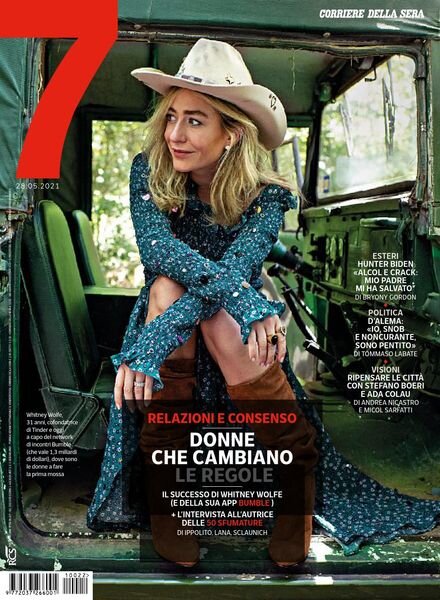 Corriere della Sera Sette – 28 maggio 2021 Cover