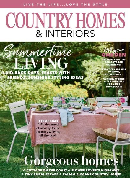 Country Homes & Interiors – July 2021 Cover