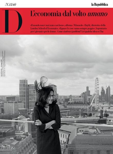 D la Repubblica – 29 Maggio 2021 Cover