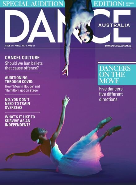 Dance Australia – April 2021 Cover