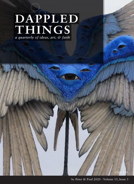 Dappled Things – Volume 15 Issue 3 – SSPP 2020 Cover