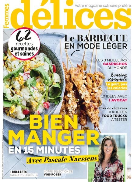 Delices de Femmes d’Aujourd’hui – Mai 2021 Cover