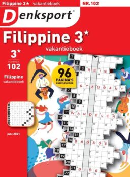 Denksport Filippine 3 Vakantieboek – juni 2021