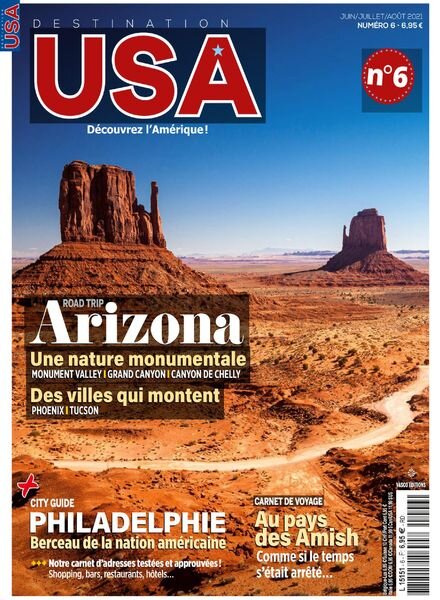 Destination USA – Juin-Aout 2021 Cover