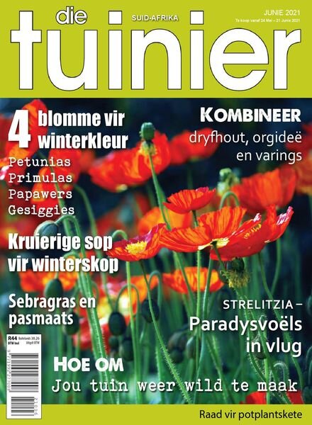 Die Tuinier Tydskrif – Junie 2021 Cover