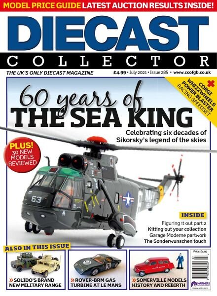 Diecast Collector – July 2021 Cover