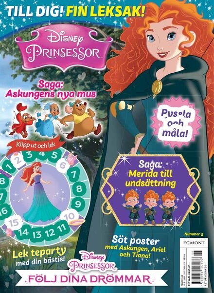 Disney Prinsessor – juni 2021 Cover