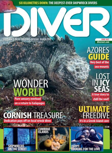 Diver UK – June 2021 Cover
