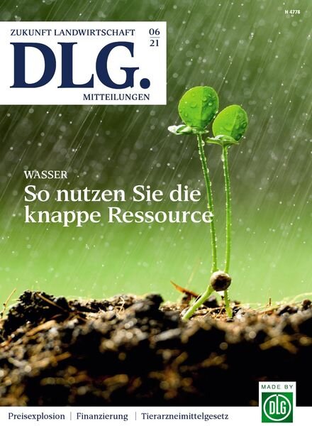 DLG Mitteilungen – Mai 2021 Cover