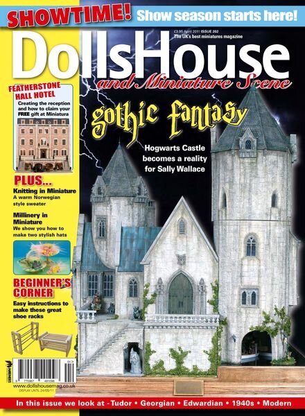 Dolls House & Miniature Scene – April 2011 Cover