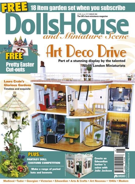Dolls House & Miniature Scene – June 2011 Cover