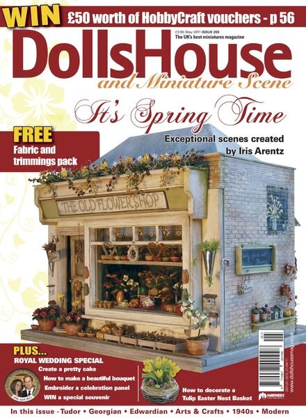 Dolls House & Miniature Scene – May 2011 Cover