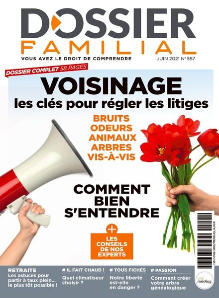 Dossier Familial – Juin 2021 Cover