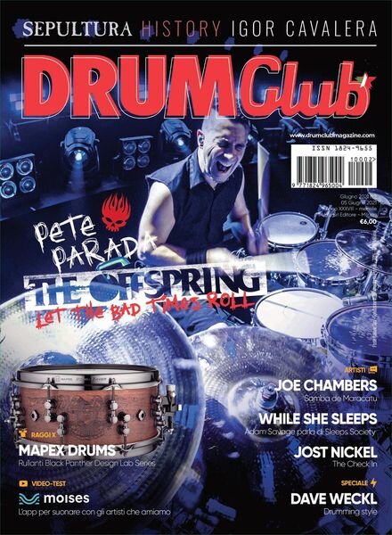 Drum Club – giugno 2021 Cover