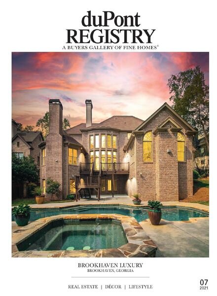 duPontREGISTRY Homes – July 2021 Cover