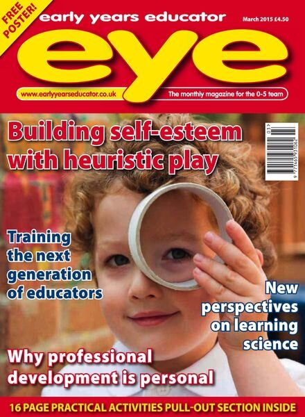 Early Years Educator – March 2015 Cover