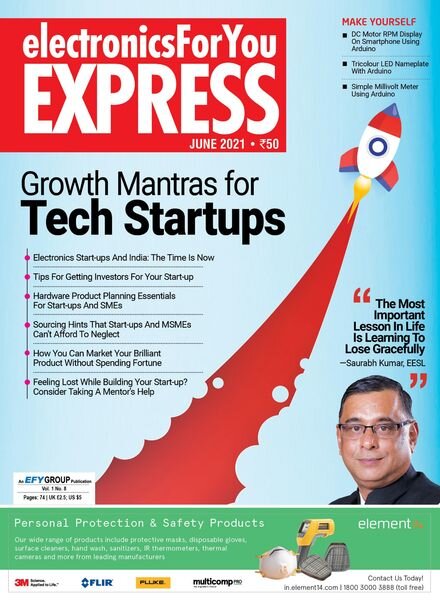 Electronics for You – 03 June 2021 Cover