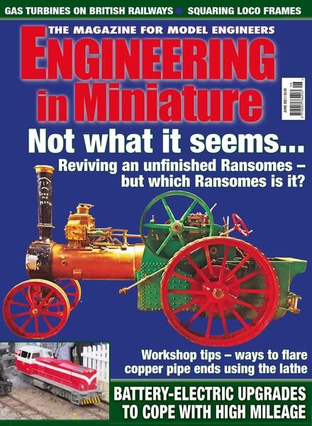 Engineering In Miniature – June 2021 Cover