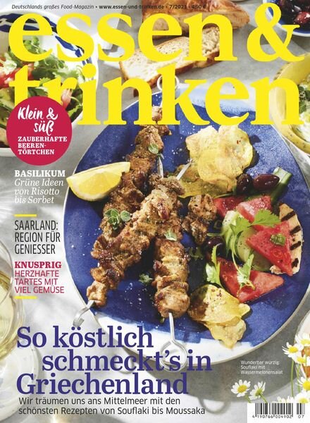 Essen & Trinken – Juli 2021 Cover