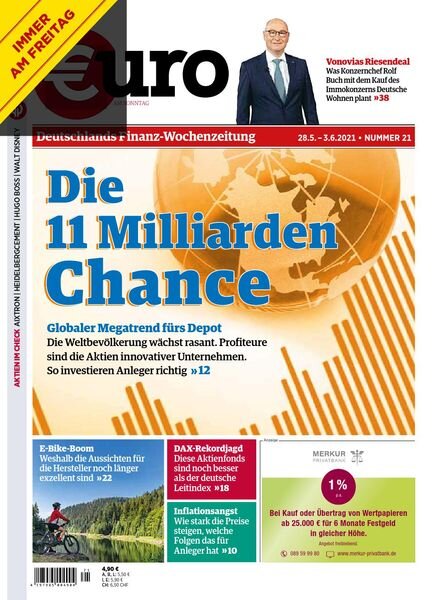Euro am Sonntag – 28 Mai 2021 Cover