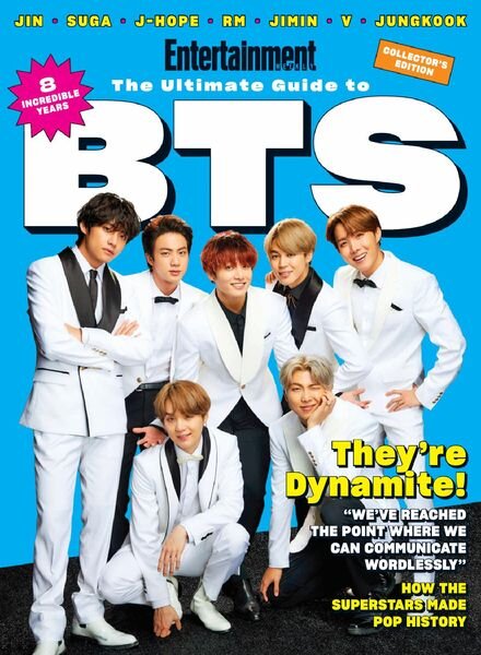 EW The Ultimate Guide to BTS – April 2021 Cover