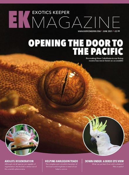 Exotics Keeper – June 2021 Cover