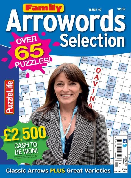 Family Arrowords Selection – 01 May 2021 Cover