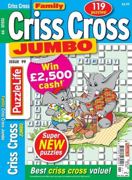 Family Criss Cross Jumbo – May 2021 Cover