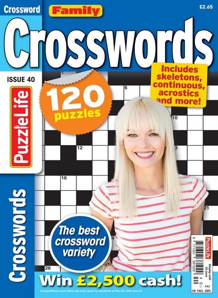 Family Crosswords – May 2021 Cover