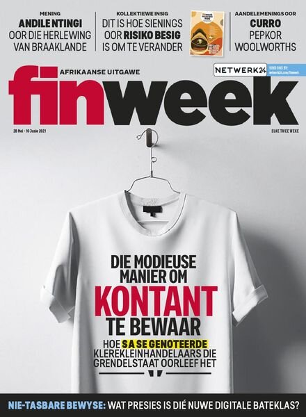 Finweek Afrikaans Edition – Mei 28, 2021 Cover