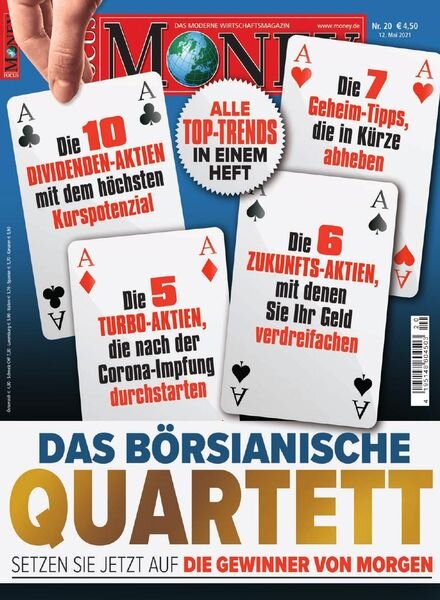 FOCUS MONEY – 12 Mai 2021 Cover