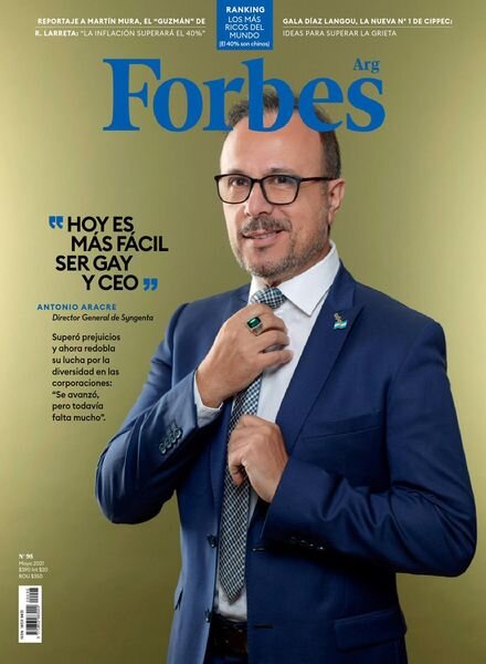 Forbes Argentina – mayo 2021 Cover