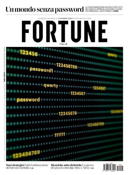 Fortune Italia – giugno 2021 Cover
