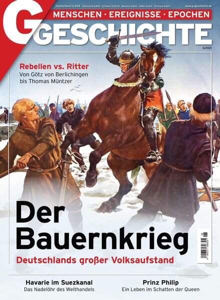 G Geschichte Germany – Juni 2021 Cover