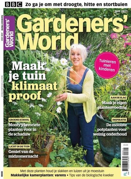 Gardeners’ World Netherlands – juni 2021 Cover