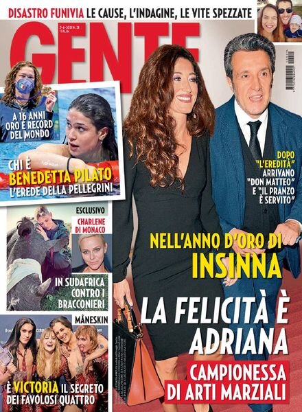 Gente Italia – 05 giugno 2021 Cover