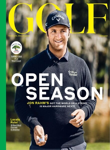 Golf Magazine USA – June 2021 Cover