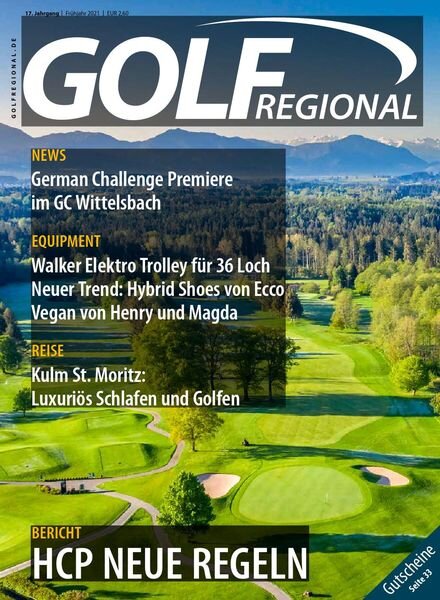 Golf Regional – Fruhjahr 2021 Cover