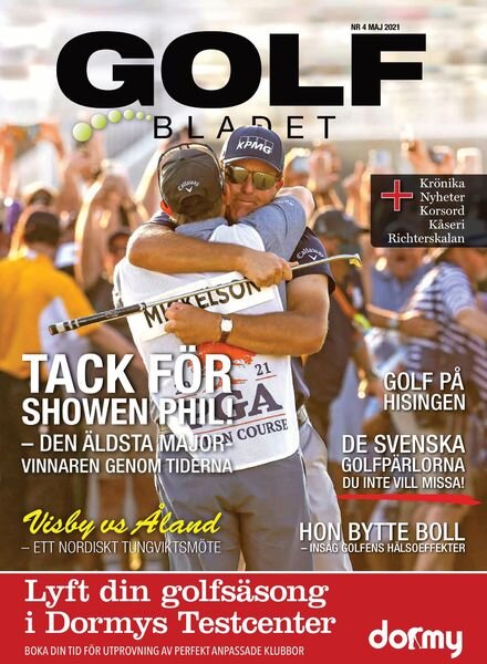 Golfbladet – 28 maj 2021 Cover