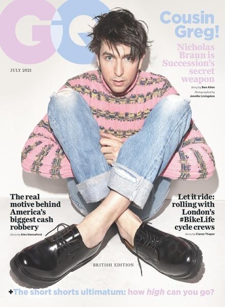 GQ UK – July 2021 Cover