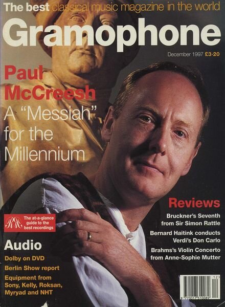 Gramophone – December 1997 Cover