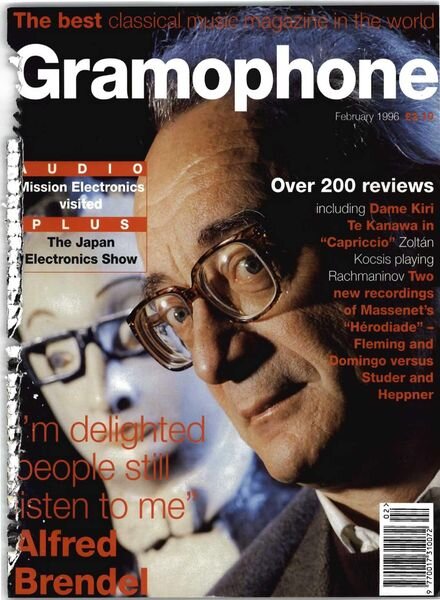 Gramophone – February 1996 Cover