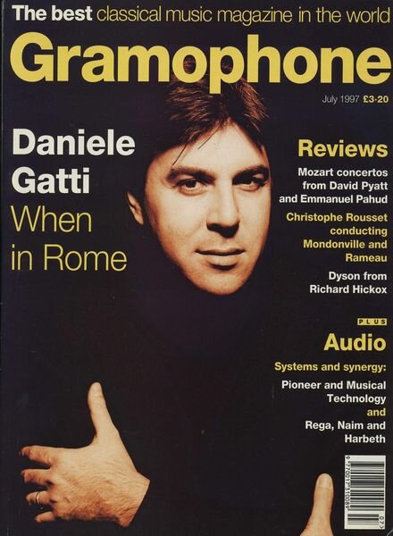 Gramophone – July 1997 Cover