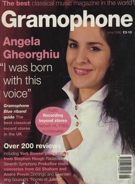 Gramophone – June 1996 Cover